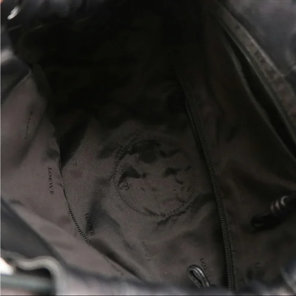 Loewe Aire Anagram Hobo Bag in Black Nappa Leather - Picture 6 of 6